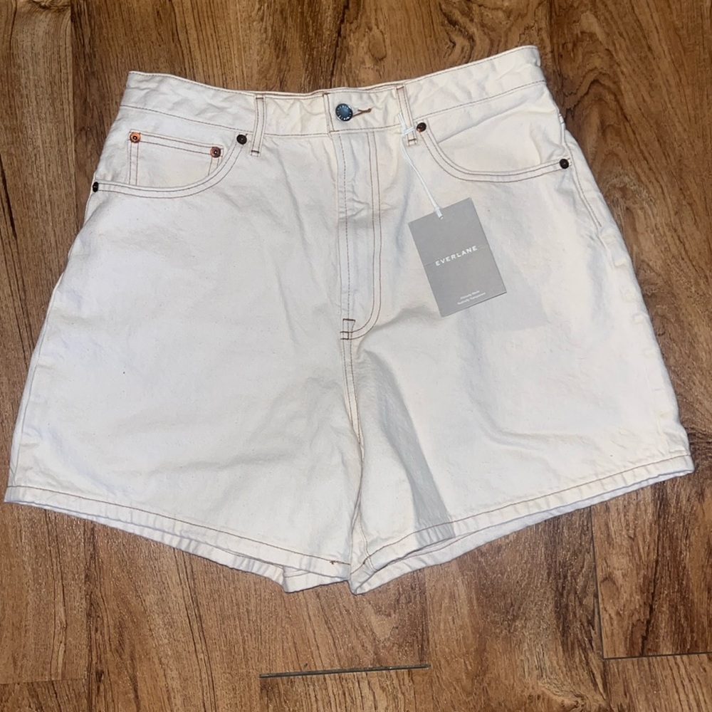 NWT Everlane The A Line Demin Short 30